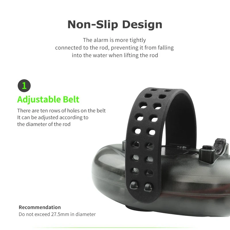 Электронный громкий беспроводной светодиодный световой индикатор для рыбалки