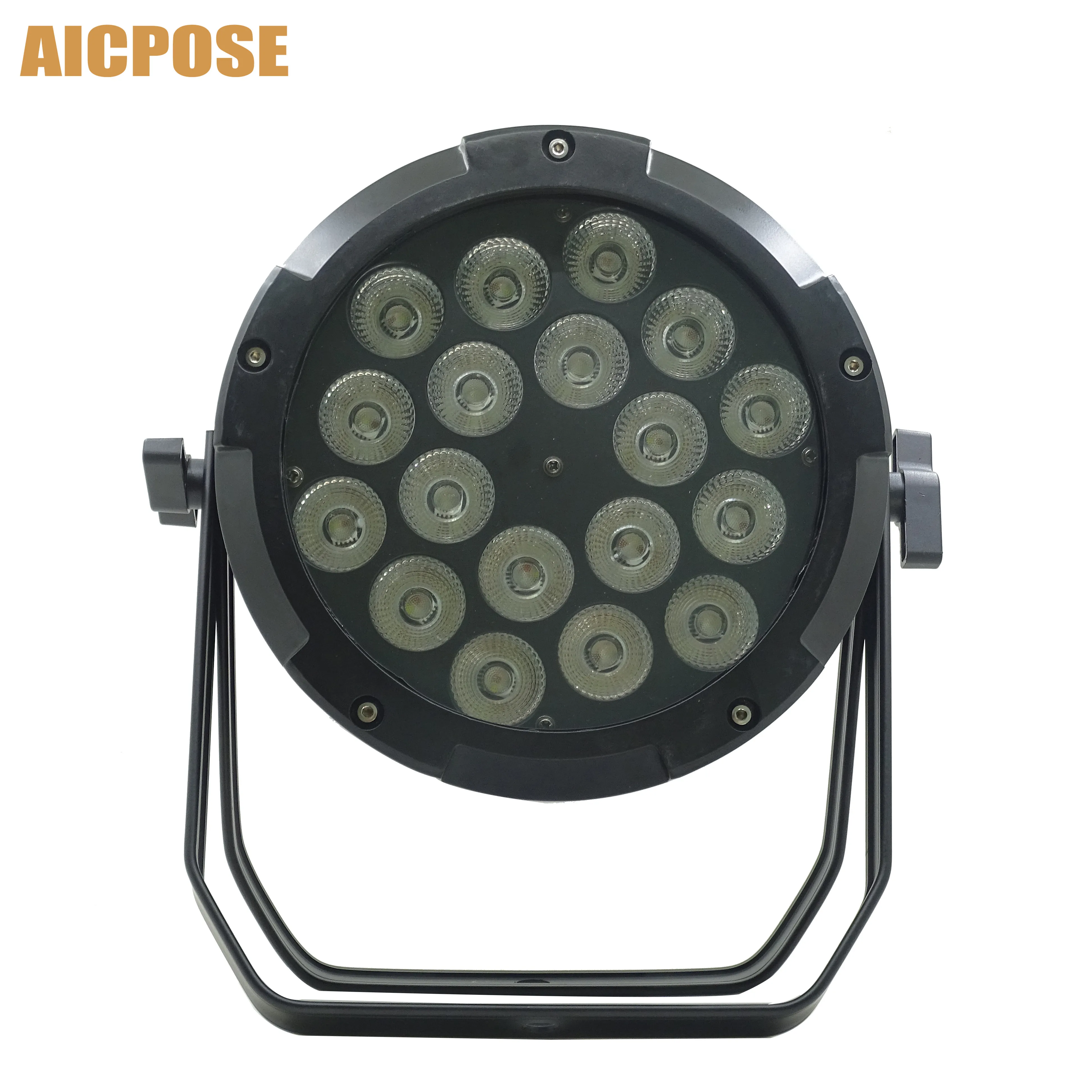 Водонепроницаемый 18x18w 4in 1/5in 1/6in1 RGBWA UV LED Par Can Light Открытый сценический DMX контроль