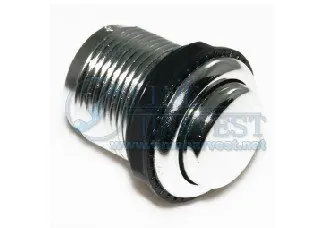 Хромированная кнопка (штепсельная вилка) для аркадных игр 30 шт. 24 мм | Спорт и