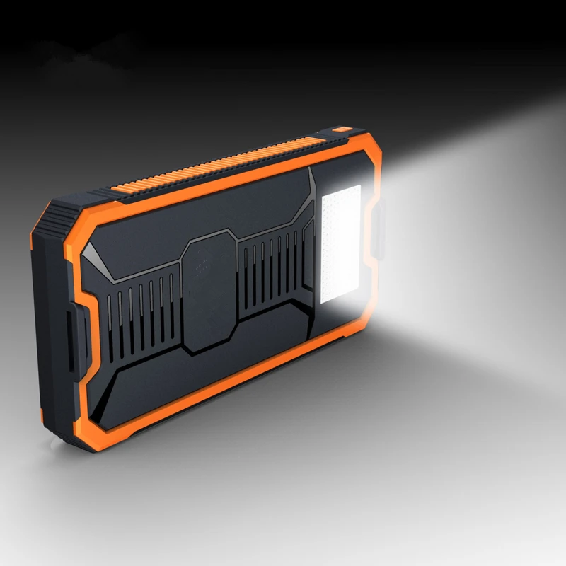 Willone Free shipping Waterproof 15000mah Portable Solar Charger External Battery LED Lighting Outdoor Charging Power Bank | Обустройство