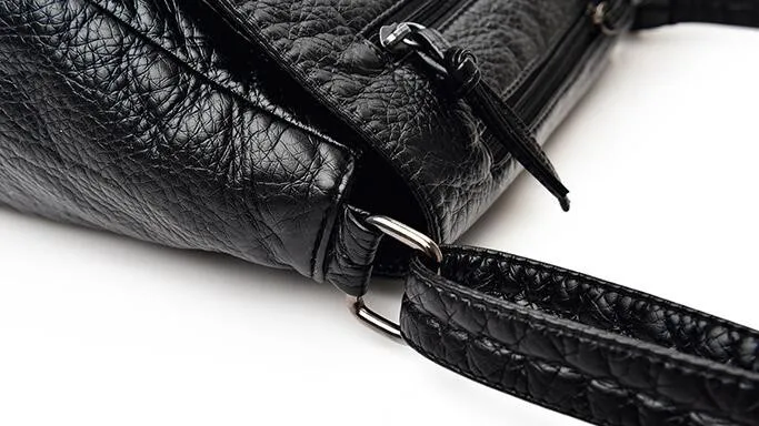 Брендовые модные мягкие кожаные сумки через плечо, женская сумка через плечо, портативная женская сумка-мессенджер, сумка-тоут, женская сумка, Bolsas L4-3178