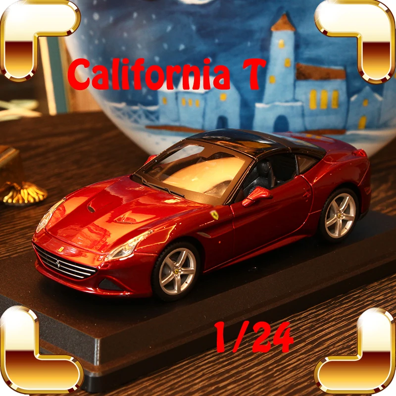 Рождественский подарок Калифорния T 1/24 металлическая модель спортивный