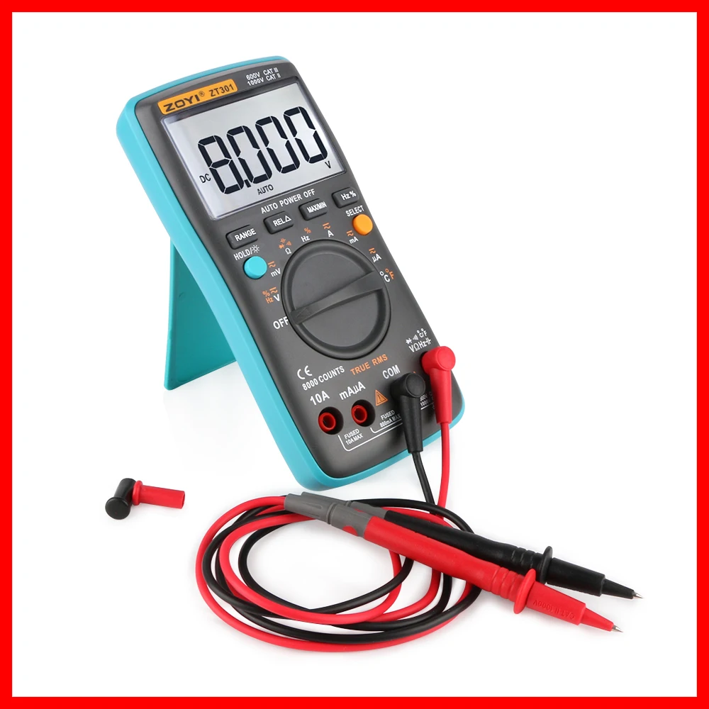 Высококачественный профессиональный промышленный ЖК цифровой мультиметр с