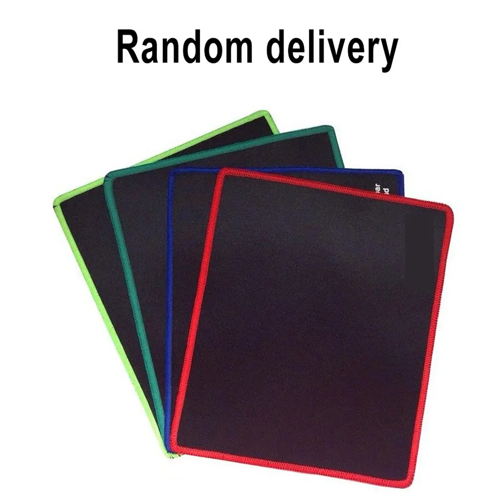 Профессиональный коврик для мыши сплошной цвет запирающийся край