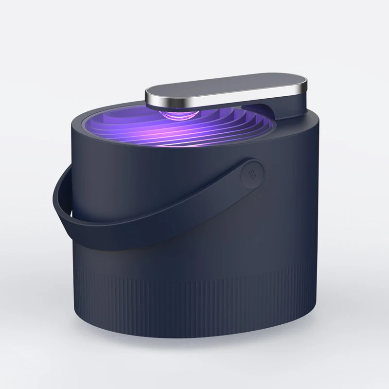 Black Xiaomi Mijia москитная убийца лампа USB Электрический фотокаталитический репеллент против комаров убийца насекомых Ловушка УФ умный светильник - Цвет: Black