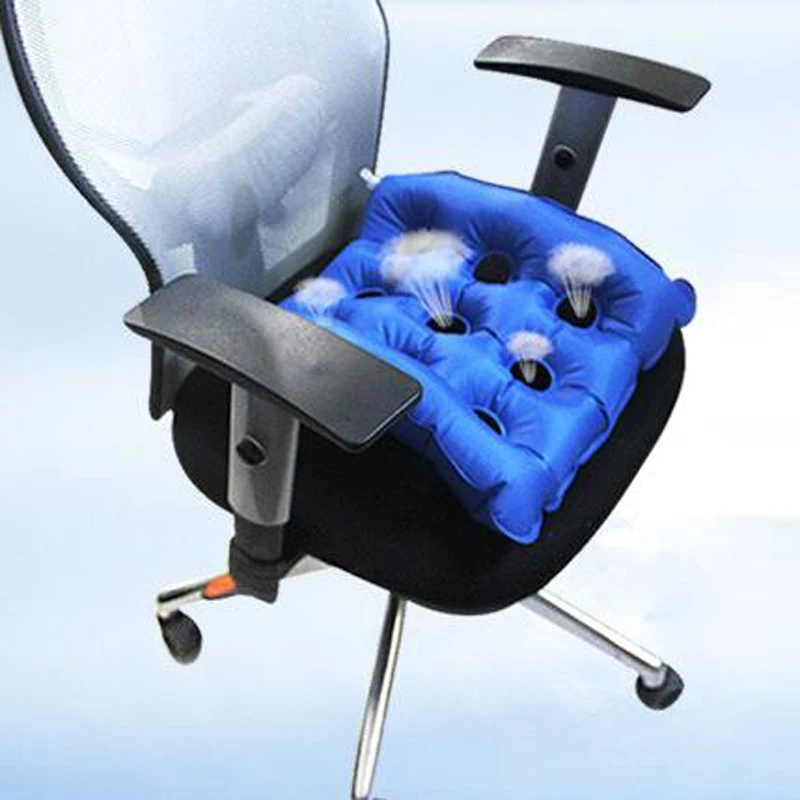 Надувная подушка для сиденья с защитой от боли в спине и геморроя Бесплатная