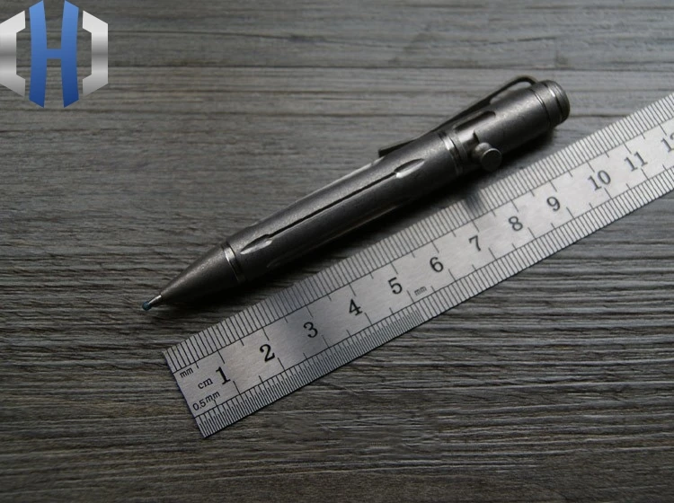 Титановый сплав мини EDC Болт ручка тактическая подпись авторучка сломанное окно