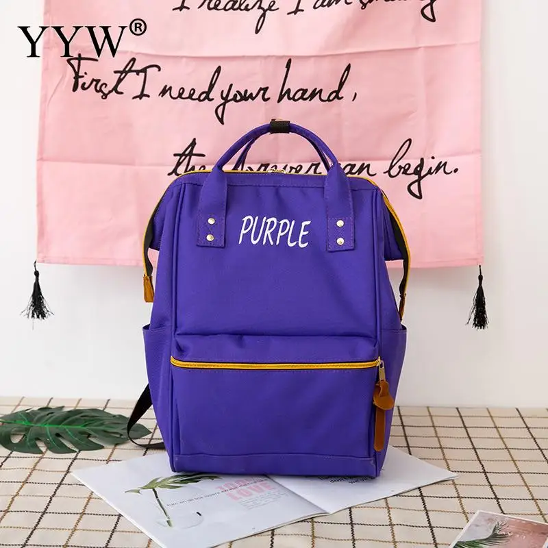 Холщовый Рюкзак роскошный вместительный рюкзак для ноутбука женские ручные