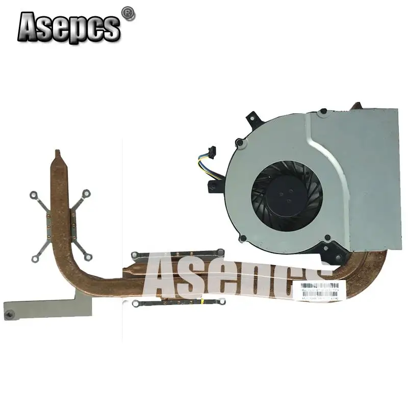 Asepcs оригинальный радиатор для ноутбука For Asus K55VJ K55VM процессор GPU охлаждения с