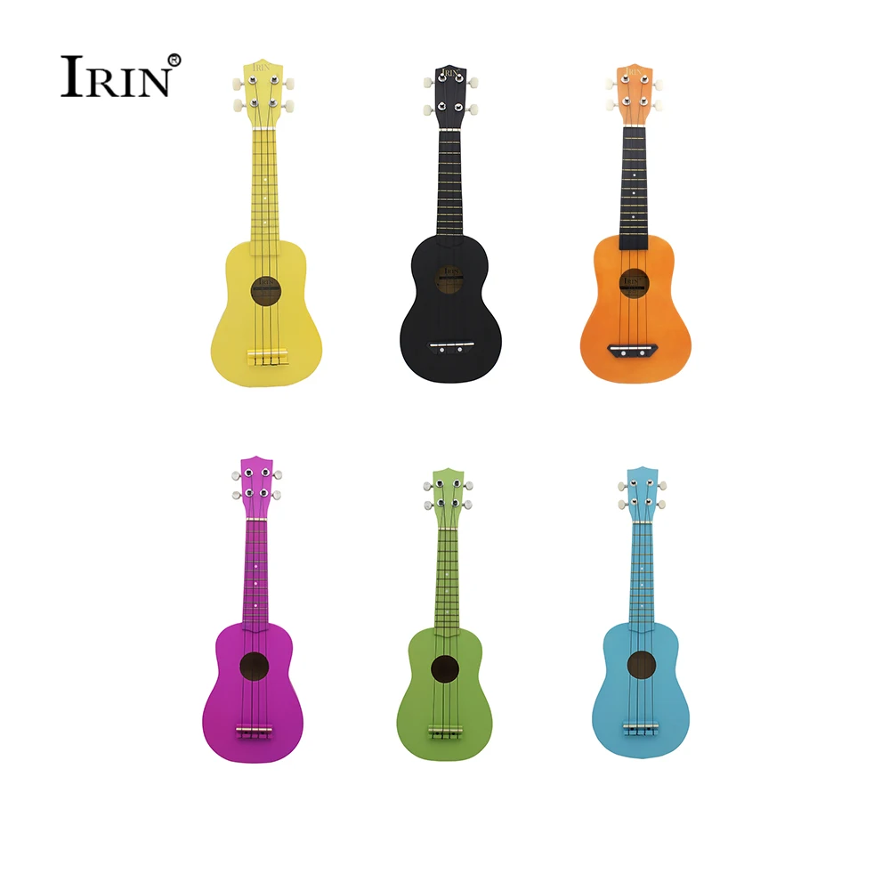 Сопрано 6 цветов Гавайская гитара деревянная 21 дюймов 4 струны Акустическая