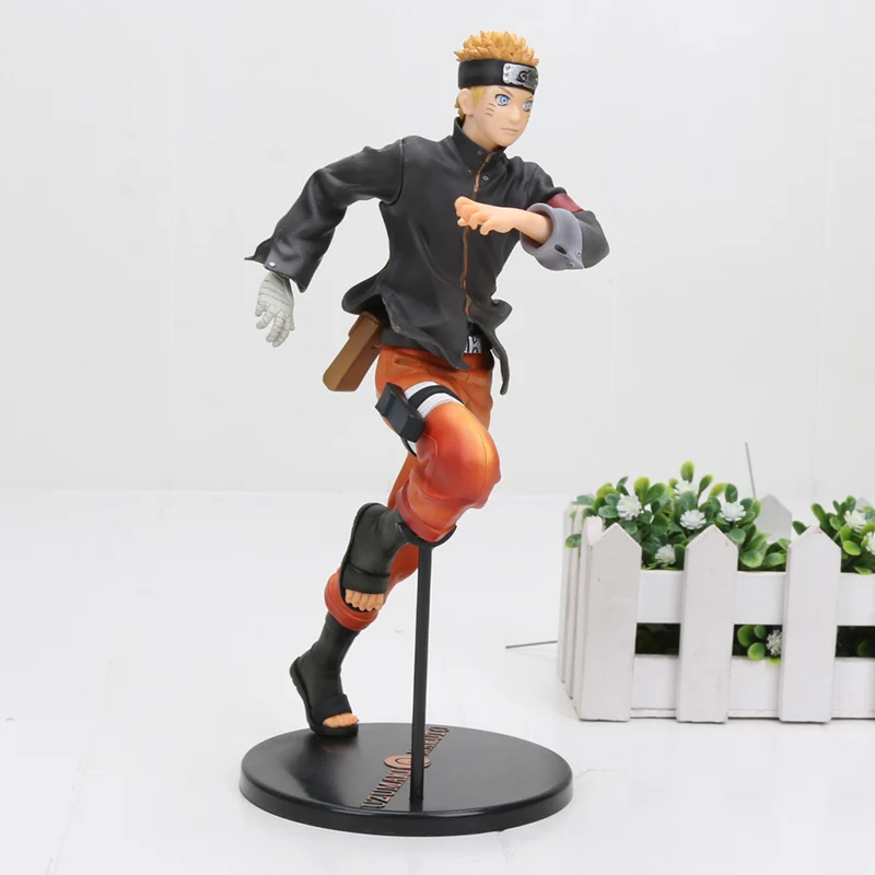 Наруто Shippuden Темный Учиха Итачи Какаши Namikaze Минато Учиха Саске фигурка игрушка аниме модель игрушки наруто-кукла 15-27 см - Цвет: Running no box 22cm