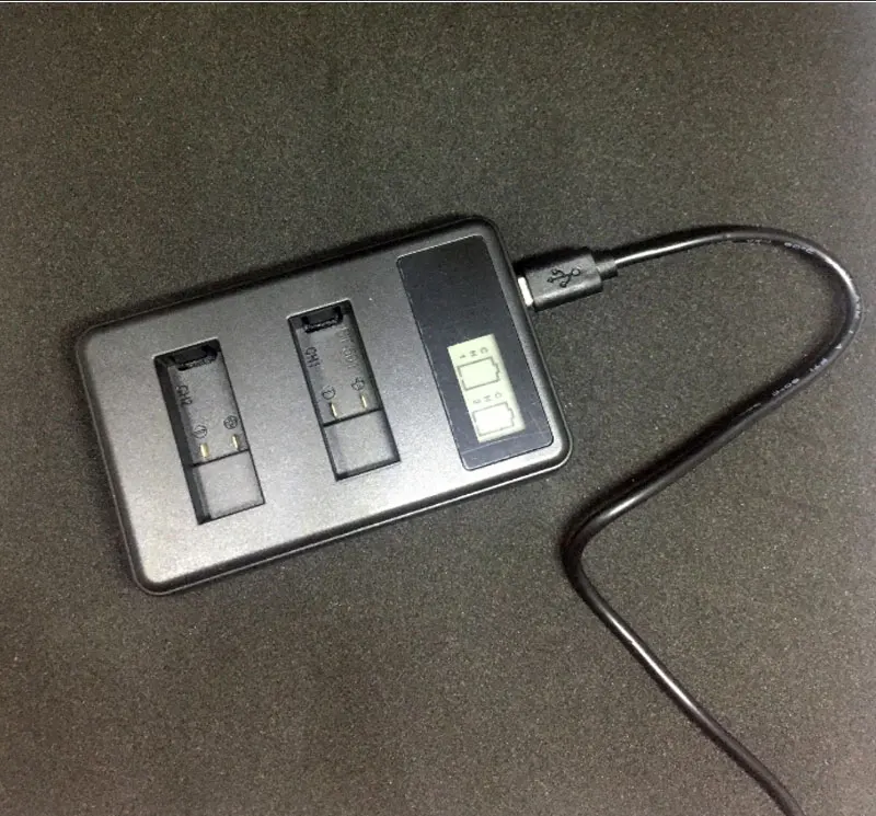 Go Pro Интимные аксессуары USB Батарея Зарядное устройство с ЖК-дисплей Экран Дисплей для GoPro Hero 5 AHDBT-501 Батарея Интеллектуальная защита зарядки