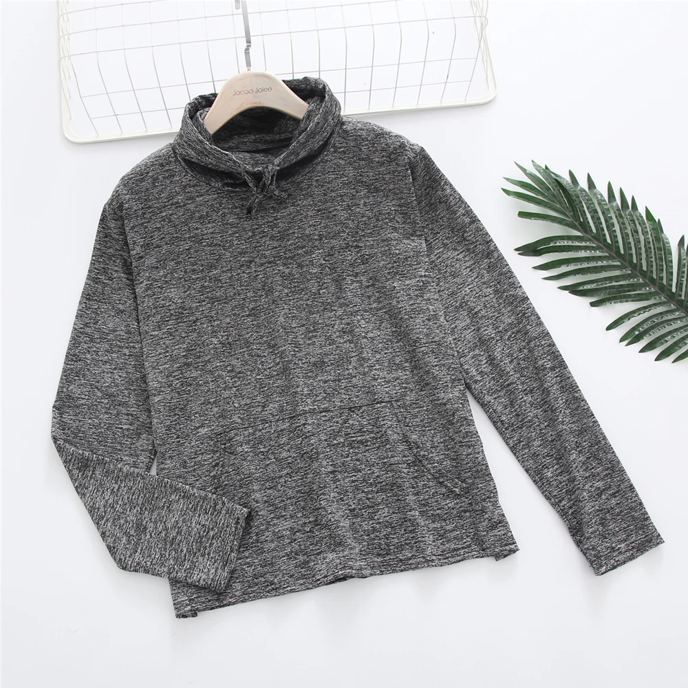 Футболка женская с длинным рукавом свободная уличная одежда оверсайз топ