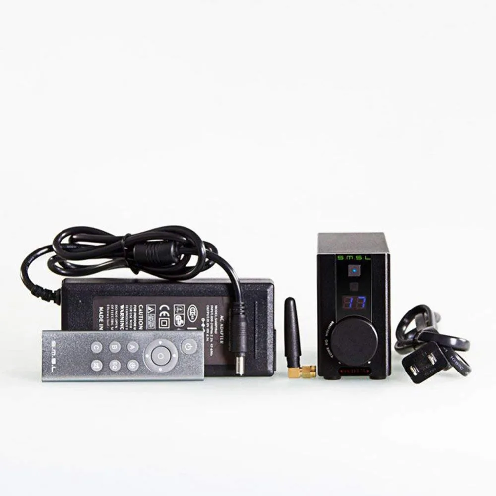 Цифровой усилитель мощности SMSL AD13 Bluetooth Hi Fi 50 Вт * 2 USB декодер 4 0 с дистанционным