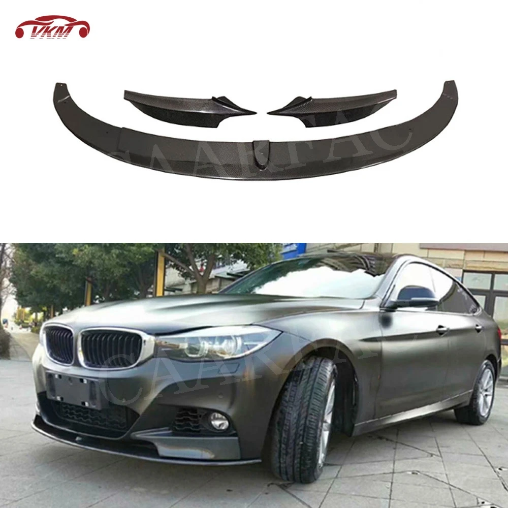 Передний бампер из углеродного волокна спойлер разветвители фартук для BMW 3 серии