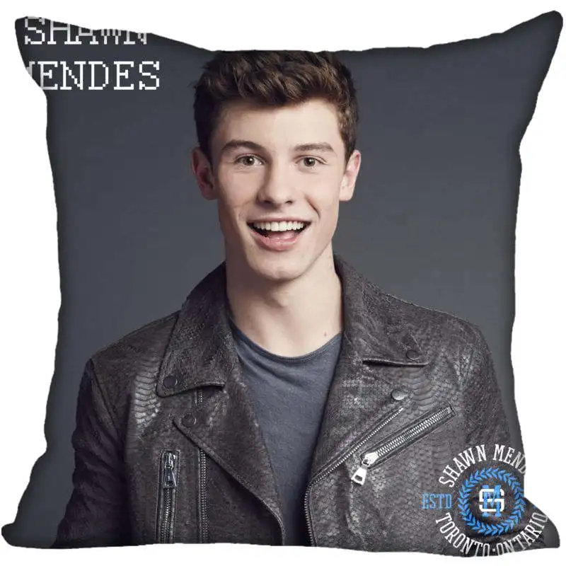 Лучший Shawn Mendes декоративная Свадебные наволочки наволочка на заказ подарок (один