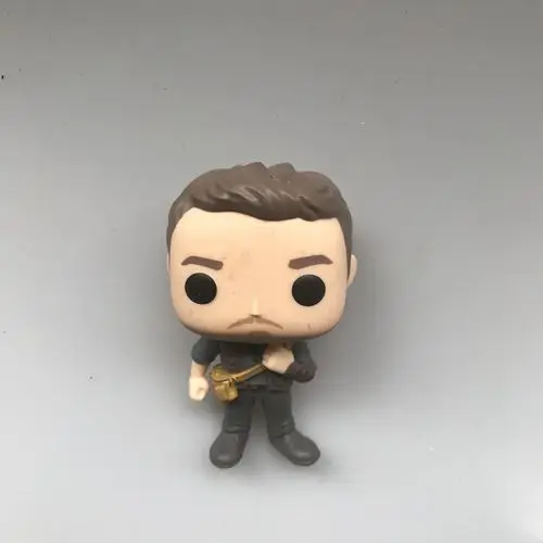 Серый Funko pop Secondhand мир Юрского периода Indoraptor динозавр Джон Оуэн baby Виниловая фигурка Коллекционная модель свободная игрушка - Цвет: Серый