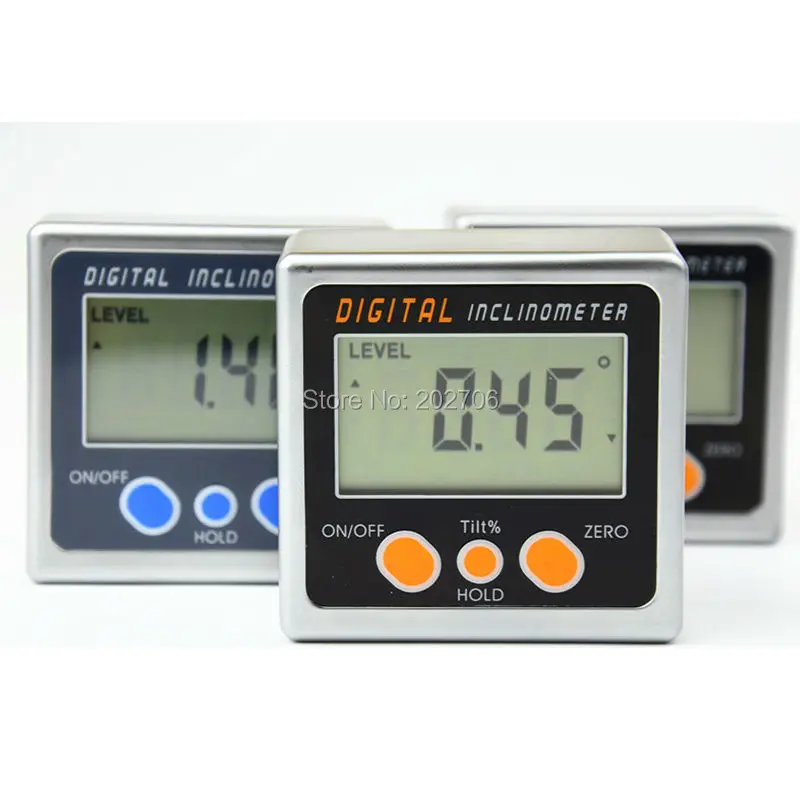Электронный транспортир Цифровой Инклинометр Гониометр электронный уровень