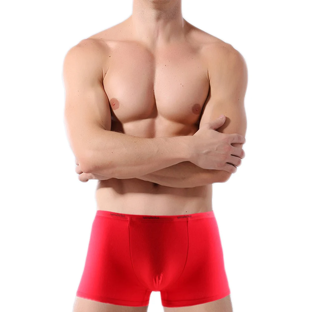 Мужское нижнее белье из модала удобные дышащие боксеры большого размера мягкие