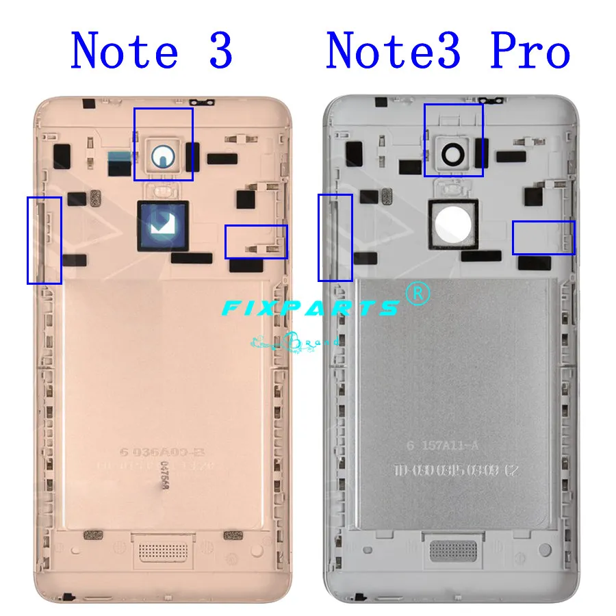 Новые Xiaomi Redmi Note 3 150 мм/152 мм Батарея крышка Pro сзади двери корпус случае Глобальный