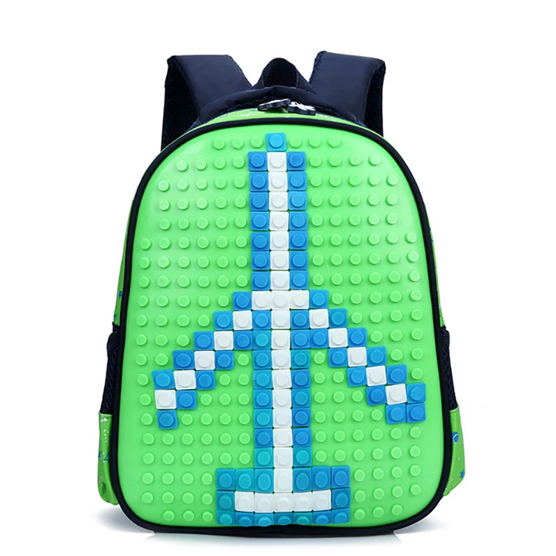 Дизайнерские детские сумки с рисунком из мультфильма сделай сам школьные для