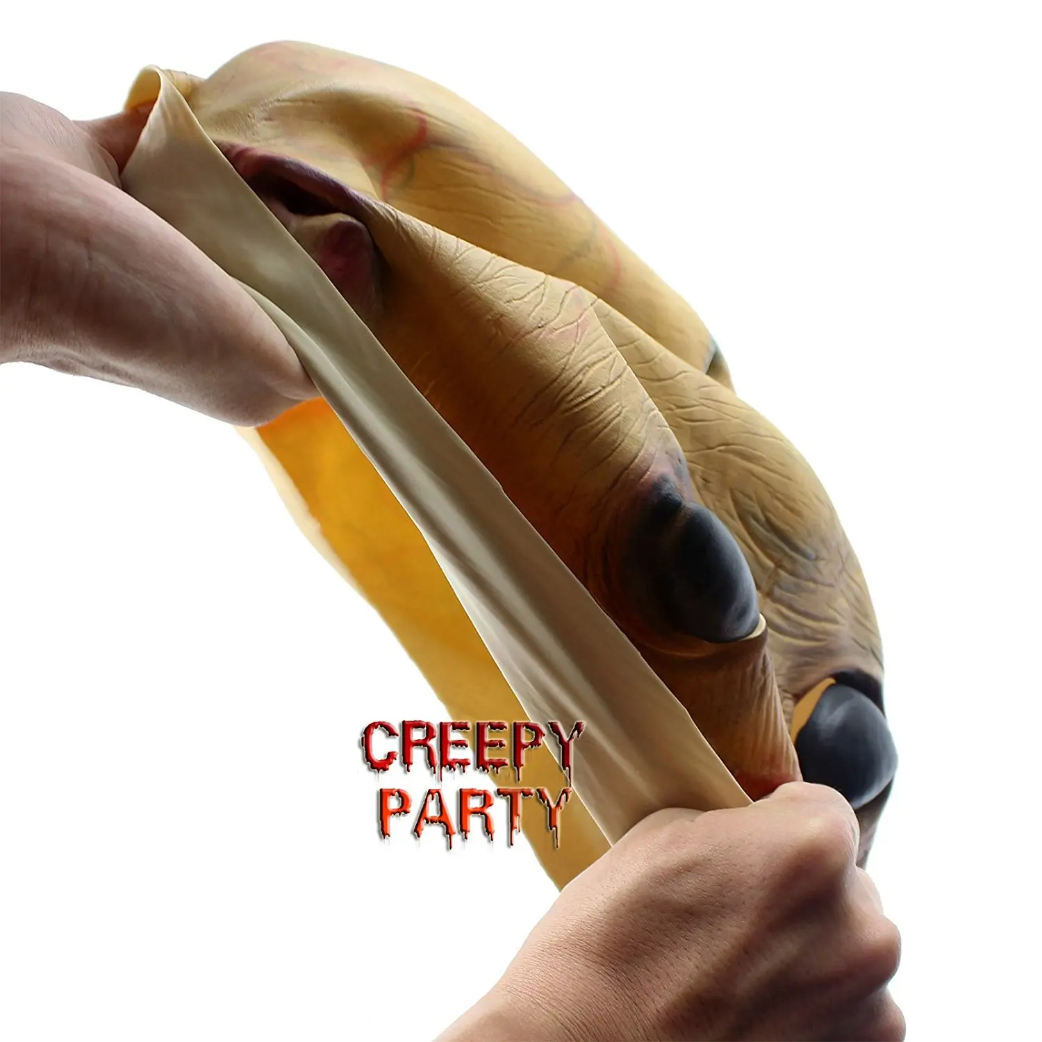 Жуткий вечерние страшно ЧУЖЕРОДНЫХ ЛАТЕКС Реалистичные Маски ET анфас маска