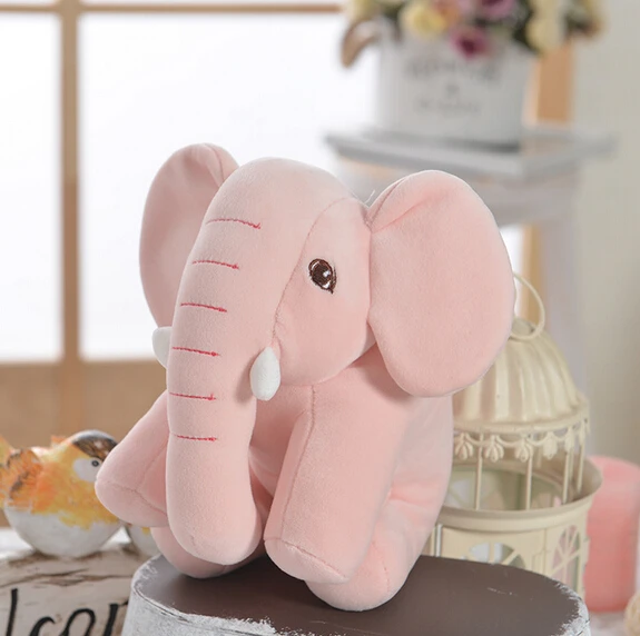 20 см милый розовый серый слон плюшевая кукла мягкая детская Спящая Удобная