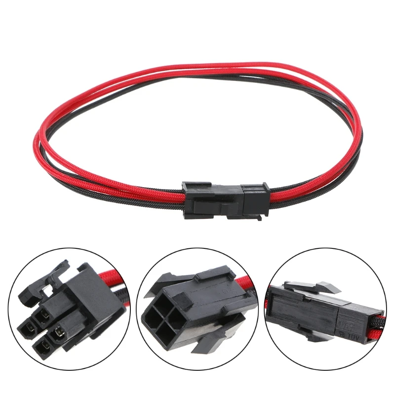 ATX EPS источник питания ЦП 4Pin cpu мужчин и женщин 18AWG удлинитель провода S18 и Прямая поставка