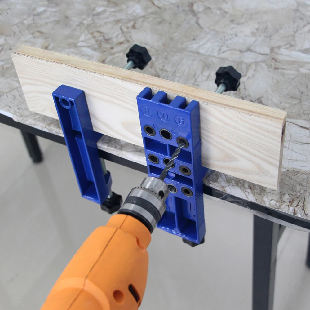 Набор зажимов для сверления дюбелей с выравнивающими зажимами набор