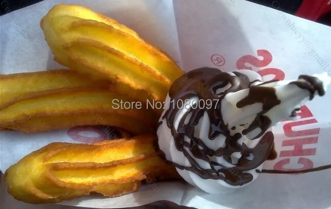 7л заполненная машина для изготовления Чуррос автоматическая черроса Хоппер|machine