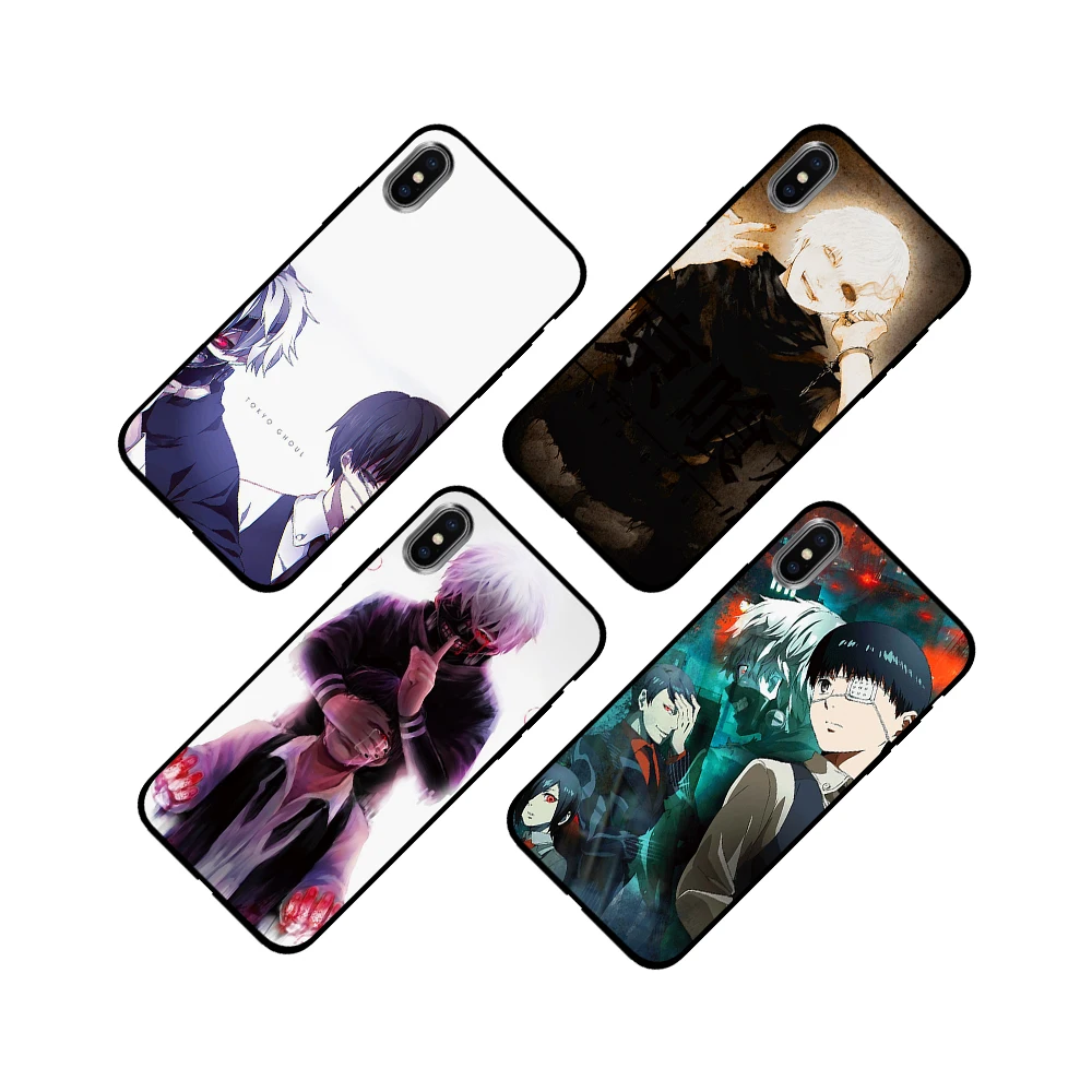 Japen bloody Tokyo Ghoul аниме Мягкий ТПУ чехол для Apple iPhone 6 6S 7 8 Plus 5 5S SE X XS MAX XR силиконовые