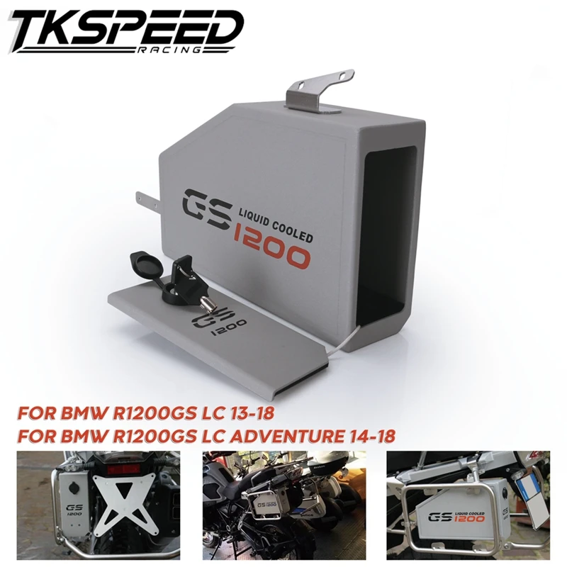 Decorative Aluminum Box For BMW R1200GS LC Adventure R 1200 GS Tool 2014-2018 Toolbox 5 Liters for Left Side Bracket 2013-18 | Автомобили