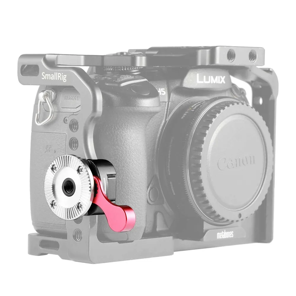 SmallRig Quick Release NATO Clamp to Arri Rosette крепление для DSLR камеры Боковая ручка NATO Rail камера Rig-2046