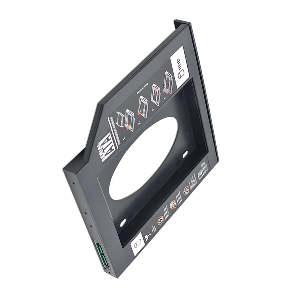 SATA 2nd жесткий диск HDD Caddy Bay для HP EliteBook 2570 P 2560 2530 Gu40n Gu60n 2540 2740 9.5 мм|caddy bay|hdd caddyhard drive hdd