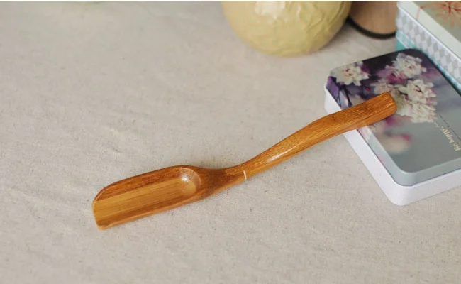 1 шт. Bamboo Chashaku чай Матча/кофейная ложка совок добавить зеленый чай черный чай церемония кунг-фу инструмент CANDYKEE