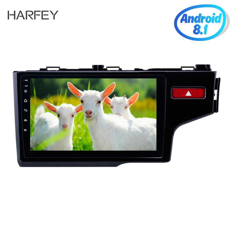 Harfey Android 9 1 HD 10 &quotмультимедийный плеер 2Din автомобильный GPS Авторадио Navi Wifi Bluetooth 3G