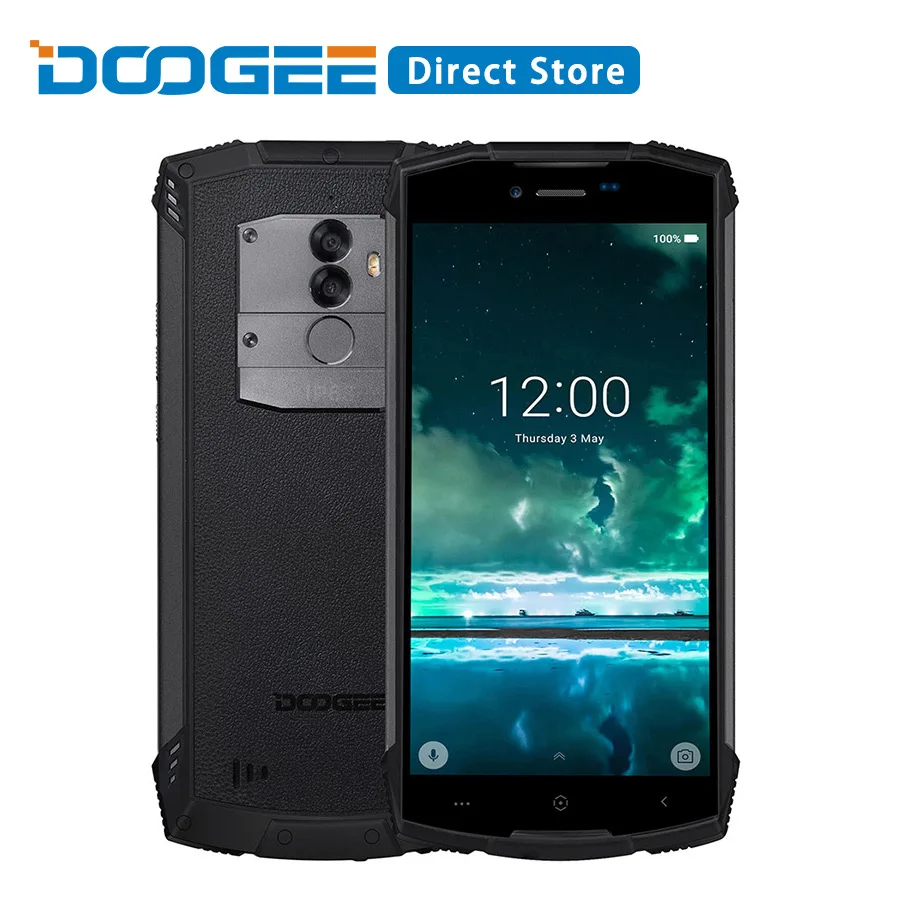 DOOGEE S55 Lite IP68 Водонепроницаемый Android 8 1 2 GB Оперативная память 16 Гб Встроенная 5500 mAh