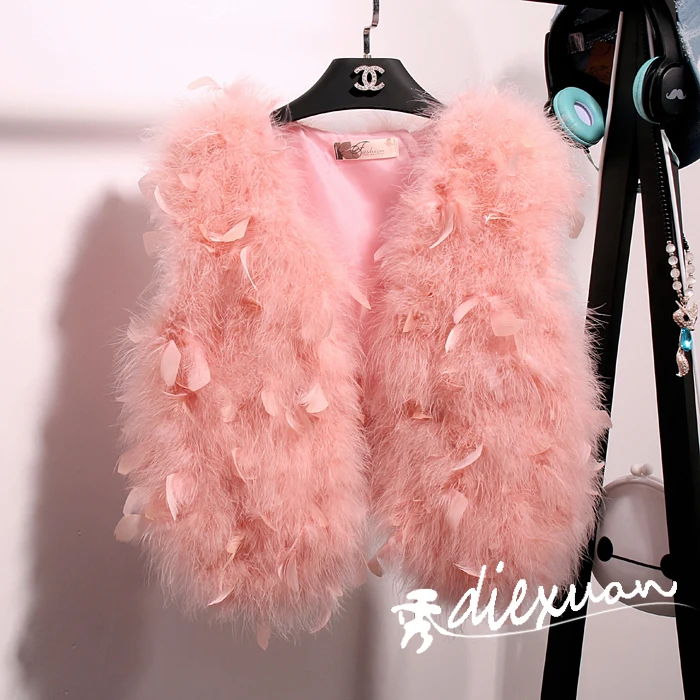 Жилет для девочек и взрослых дизайнерский Теплый жилет малышей куртка костюм с