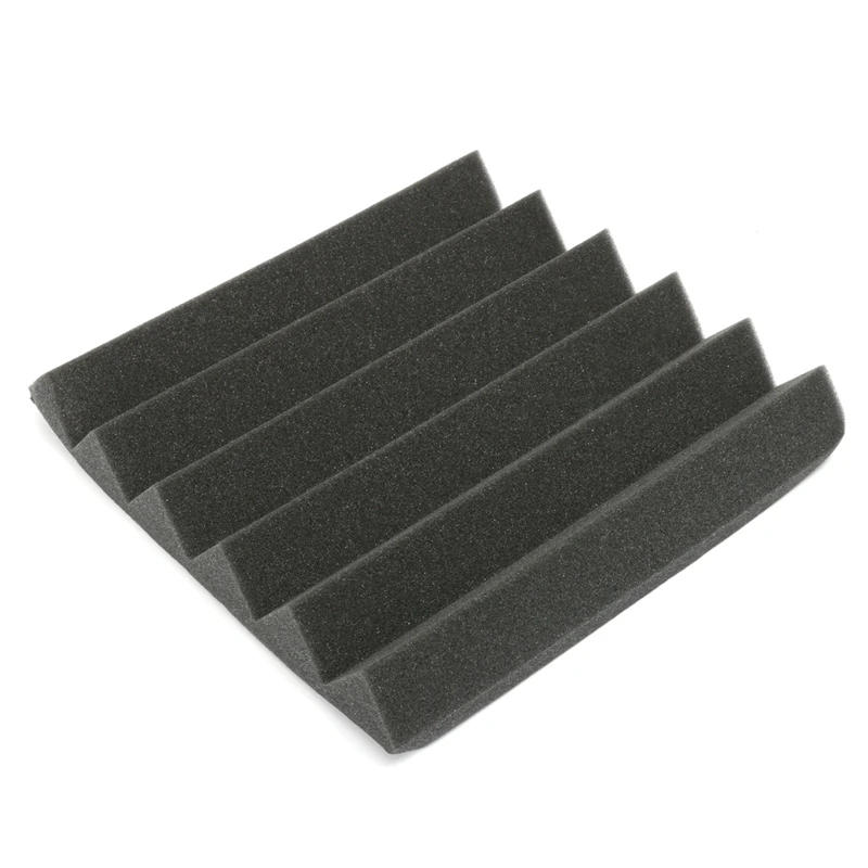 Звукоизоляционная пена звукопоглощающие клиновые плитки для студии 8 шт. 305x305x45