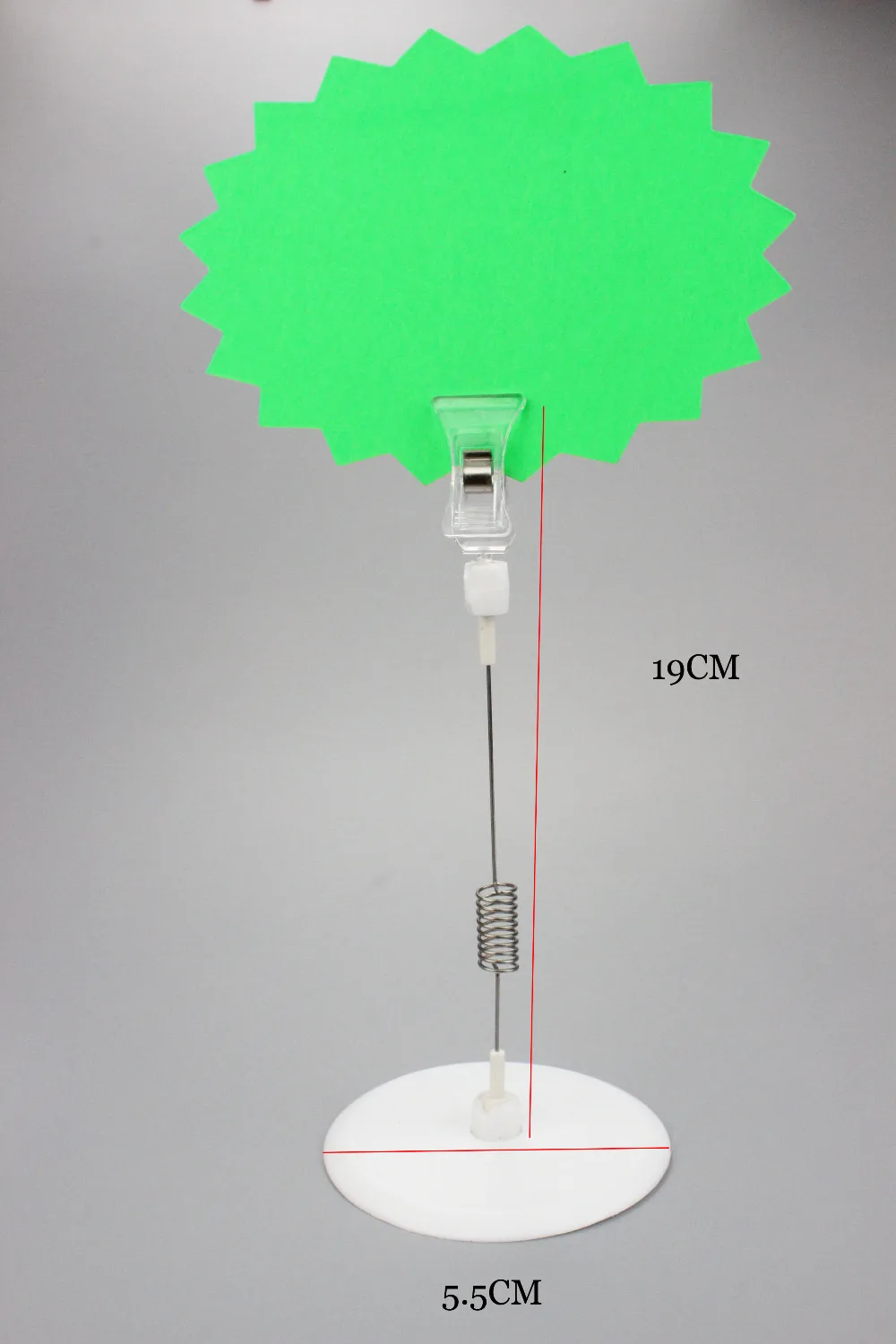 50 шт. зажим для встряхивания знака визуально именной карточки рекламный ценник