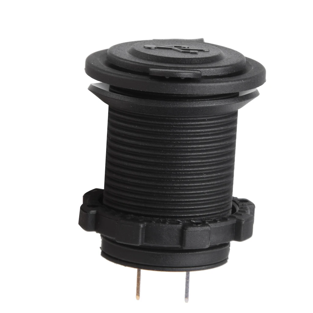 12В 24В Водонепроницаемый Мотоцикл лодка автомобиль двойной USB порт зарядное