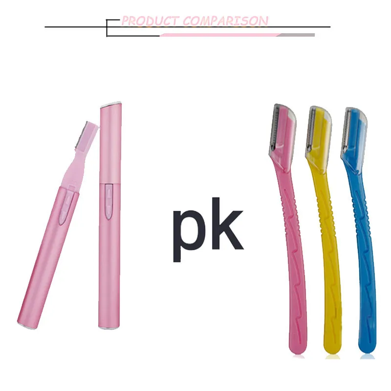 Мини-электрический триммер для бровей 1 шт. портативная бритва женский эпилятор