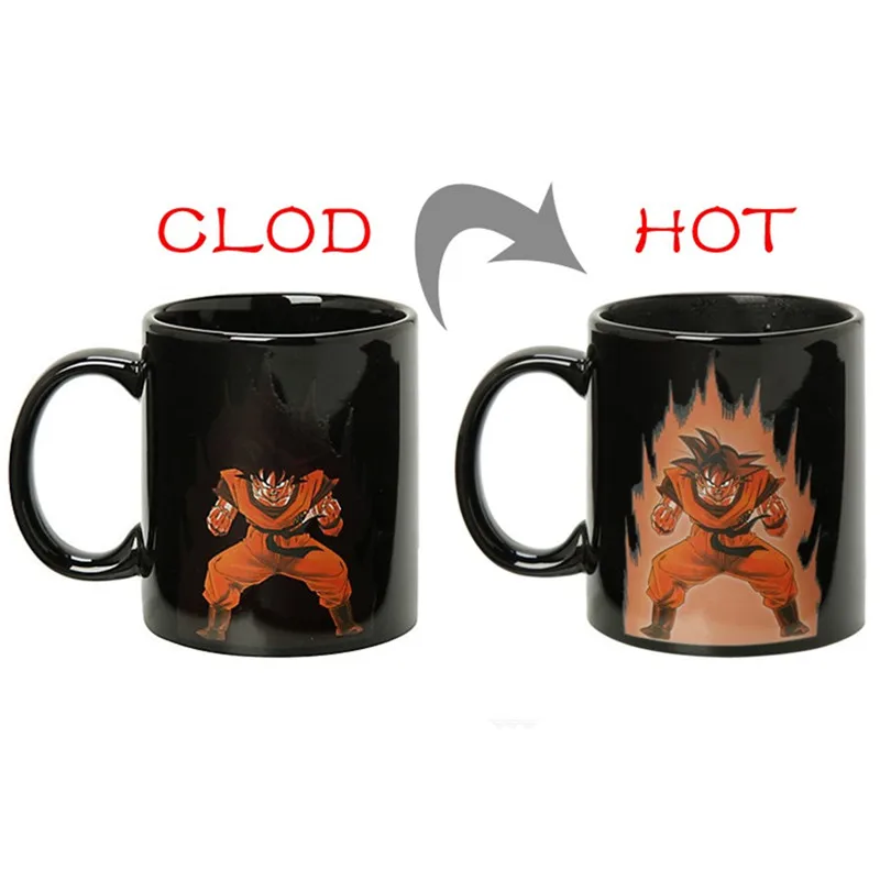 11 Аниме Dragon Ball кофейные кружки одна деталь изменение цвета чашки и кружки Творческий чай волшебный знак посуда для напитков - Цвет: 11