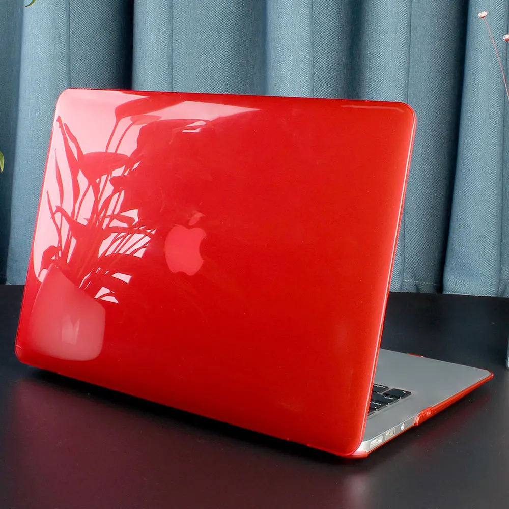 Crystal Dark blue Кристальный/матовый чехол для Macbook Air Pro retina 11 12 13 15 дюймов, сумка для ноутбука, чехол для нового Mac book Air 13,3 чехол A1932 - Цвет: Crystal Dark blue