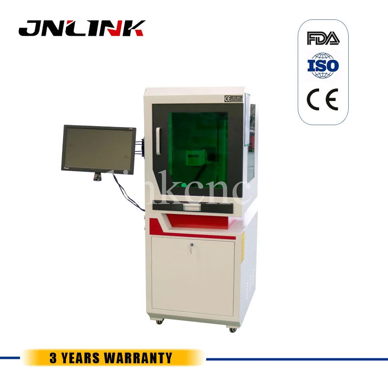 Быстрая скорость JNLINK лазерная маркировочная машина Золотой Серебряный