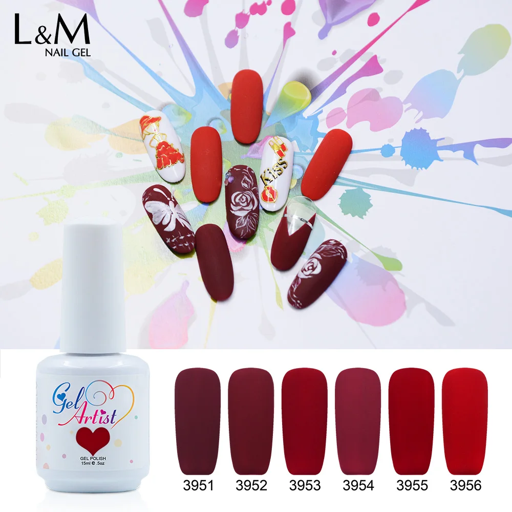 3 шт./комплект матовый Гель-лак для ногтей | Красота и здоровье