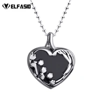 womens pendant necklace animal paw dog paw pet keepsake memorial stainless steel urn pendants for ash chain jewelry set