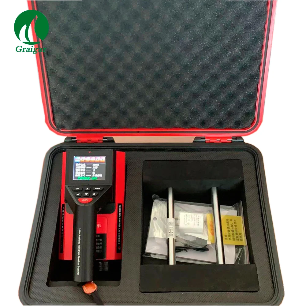 Новый встроенный лазерный сканер со стальными стержнями удобно определять