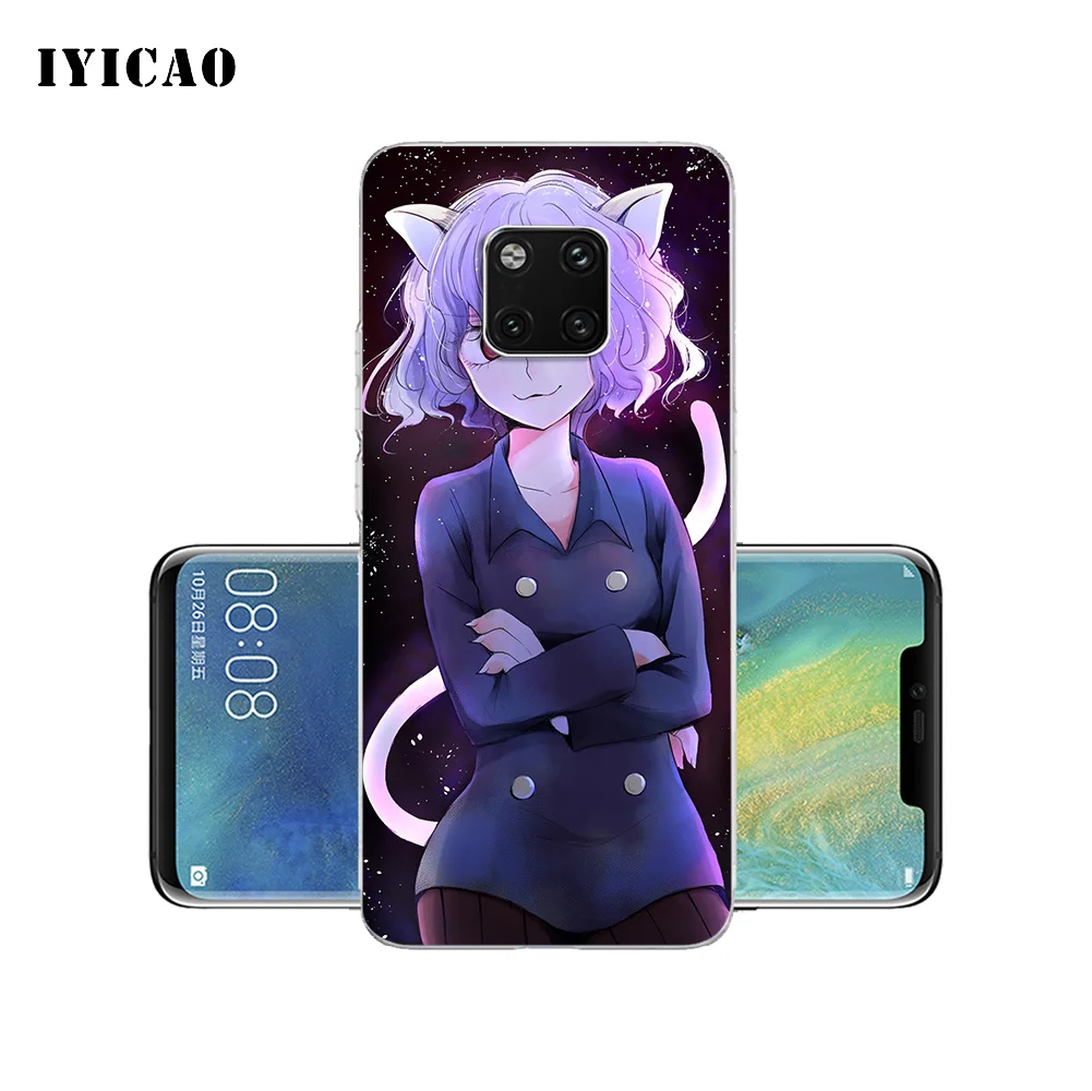 IYICAO Neferpitou Alluka hxh Мягкий силиконовый чехол для телефона Huawei Mate 10 20 Lite Pro Nova 2 2i 3 3i 4 TPU