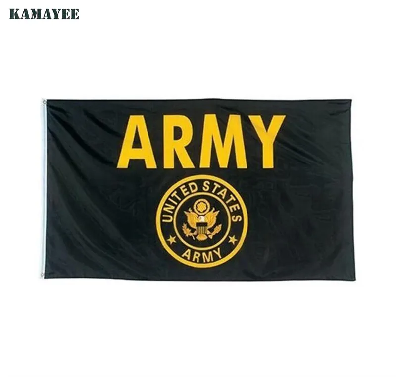 

Флаг Армии США 3x5 футов, большой флаг армии США для домашнего декора, полиэстеровый Летающий баннер, 90 см x 150 см